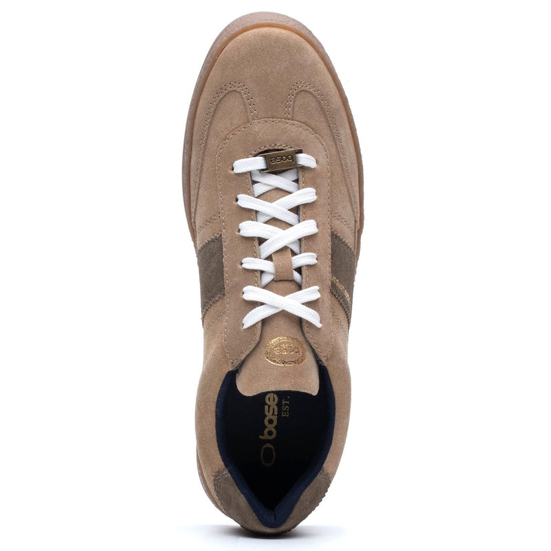 Base London Banksy Leather Men's Sand Trainers