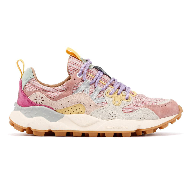 Flower Mountain Yamano 3 Women's Pink Fabric Trainers