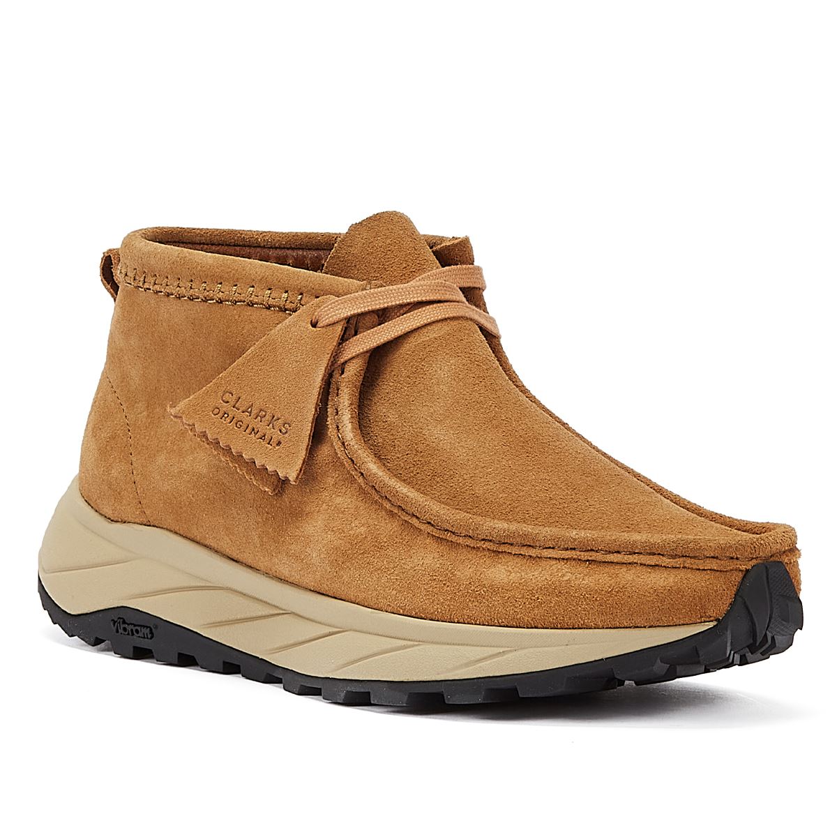 Clarks Originals Wallabee Eden Suede Men's Brown Lace-Up Shoes