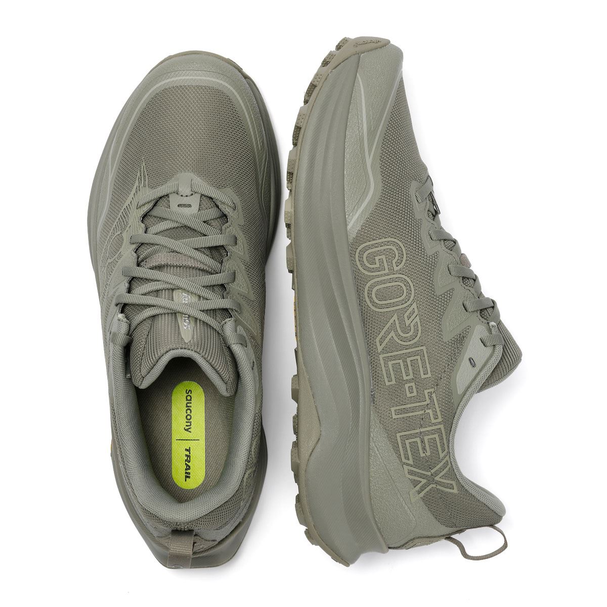Saucony Peregrine 16 GTX Men's Laurel/Sage Trainers