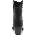 Rocket Dog Feather Synthetic Women's Black Heeled Ankle Boots