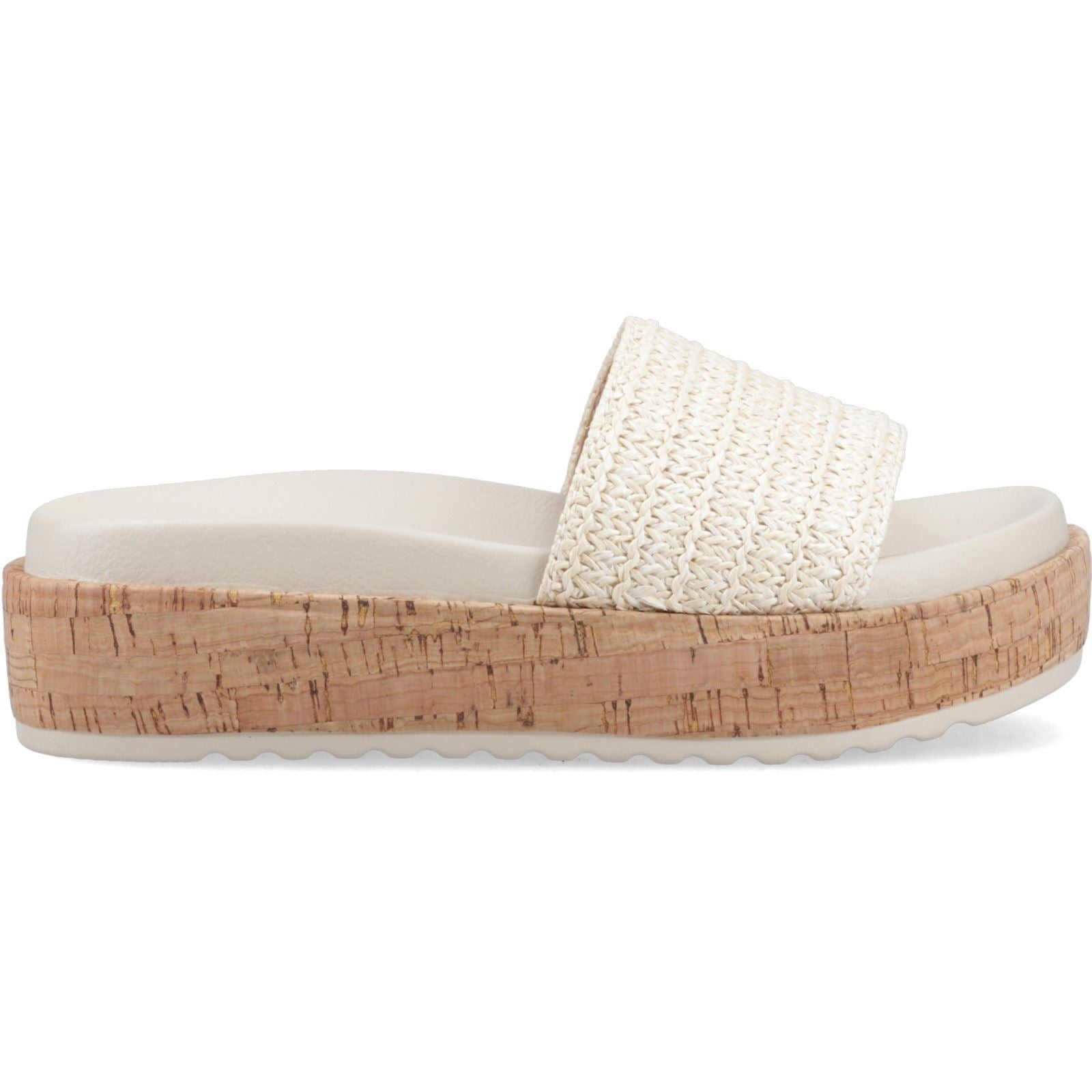 Rocket Dog Faye Alti Raffia Textile Women's Natural Sandals
