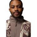 Columbia Sequoia Grove Printed Full Zip Men's Brown Fleece Jacket