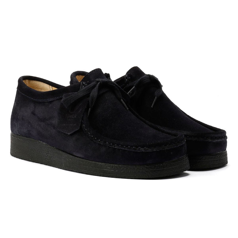 Tower London Apache Suede Men's Navy Shoes