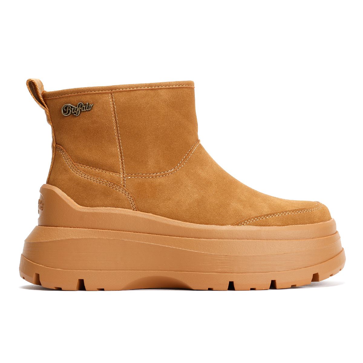Buffalo Olympia Pull On LO Warm Women's Cognac Boots