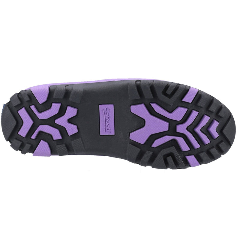 Cotswold Realm Rubber Blue/Purple Wellington Boots