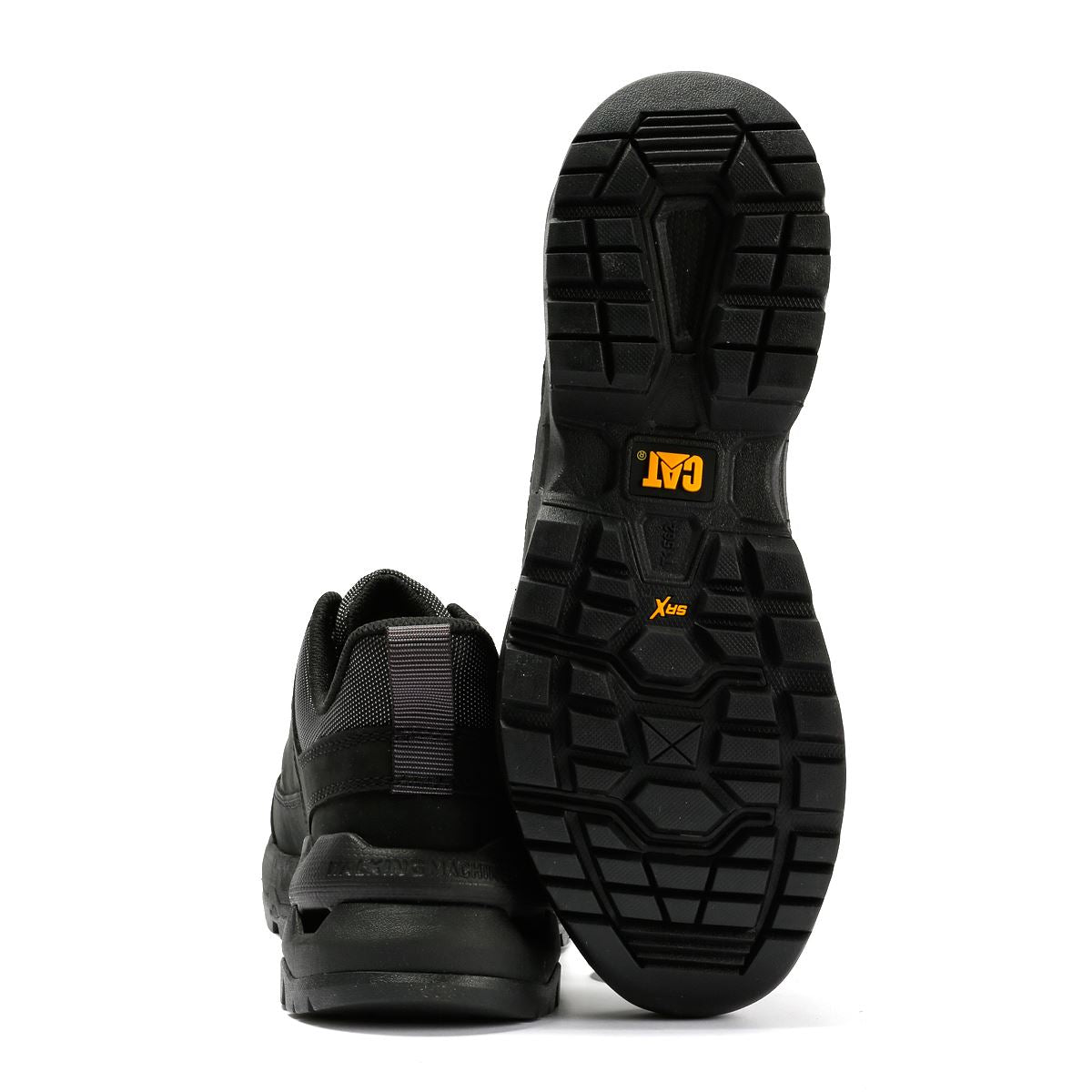 Caterpillar Surge Hiker Lo Waxy Nubuck Men's Black Lace-Up Shoes