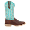 Durango Lady Rebel Pro Leather Women's Bay Brown/Arctic Blue Boots