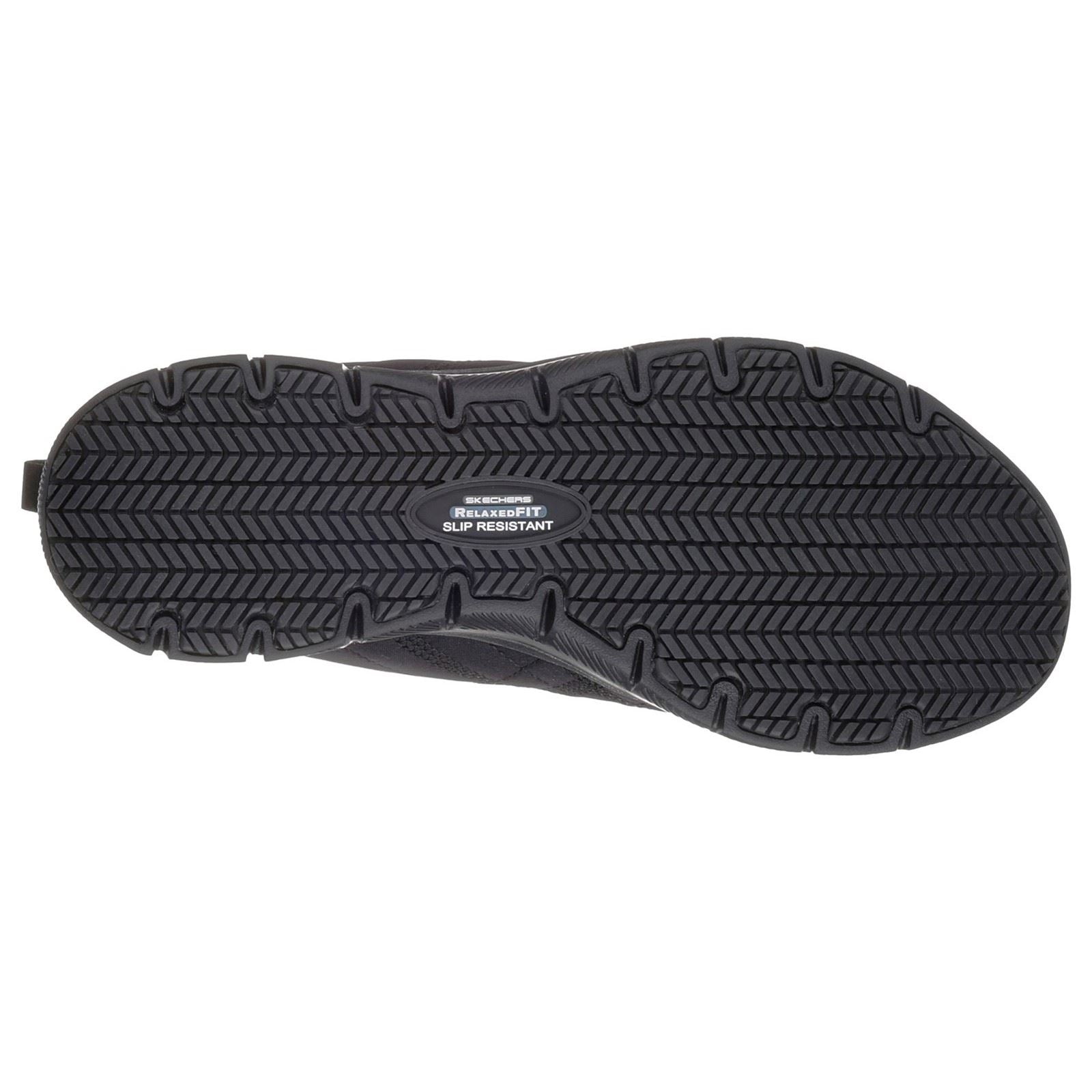 Skechers Workwear Ghenter Srelt Polyester Women's Black Safety Trainers
