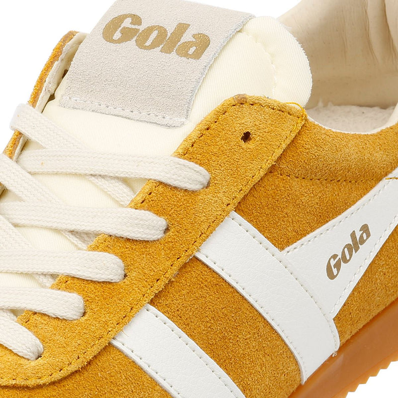 Gola Elan Suede Women's Sun/White Trainers