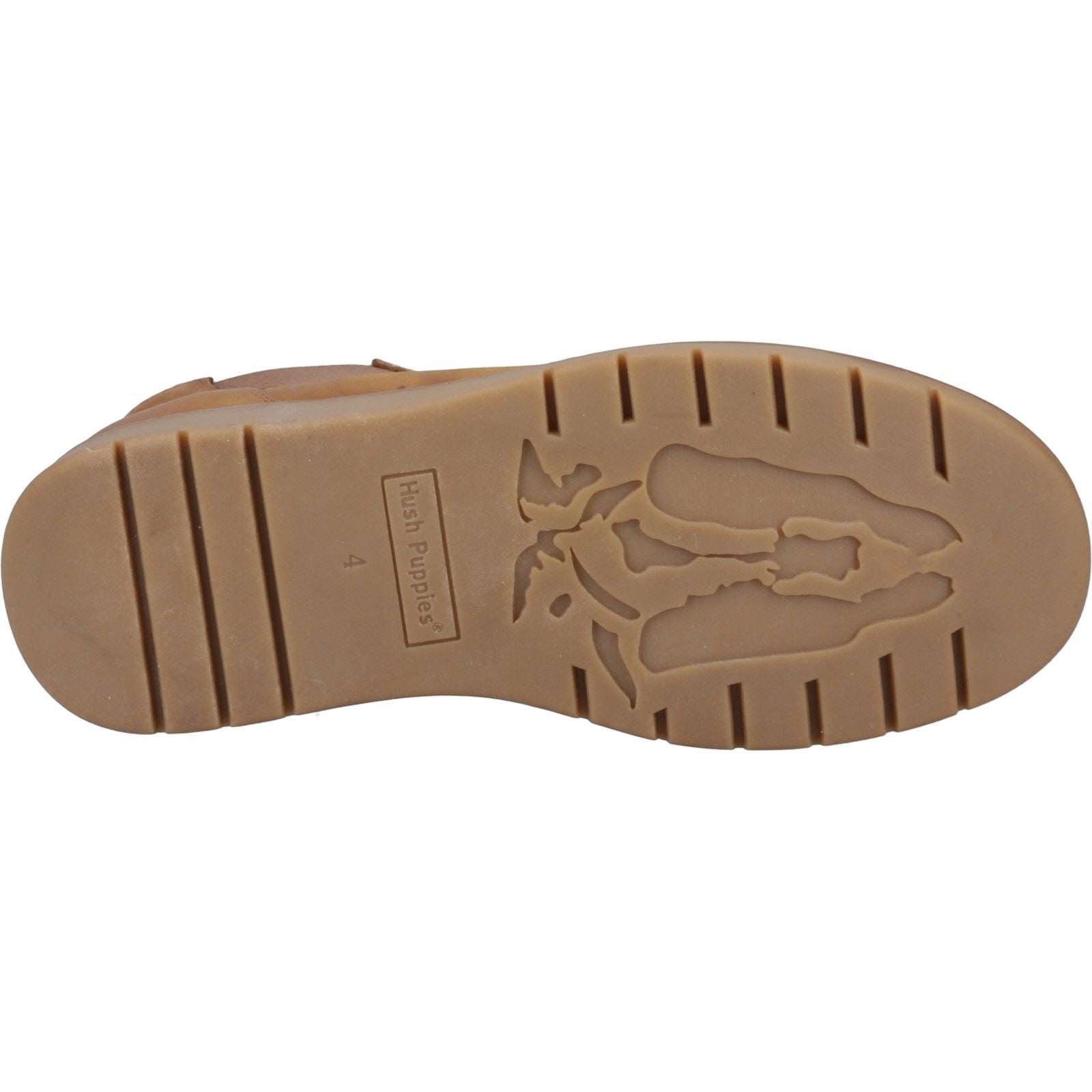 Hush Puppies Leonie Leather Women's Tan Boots