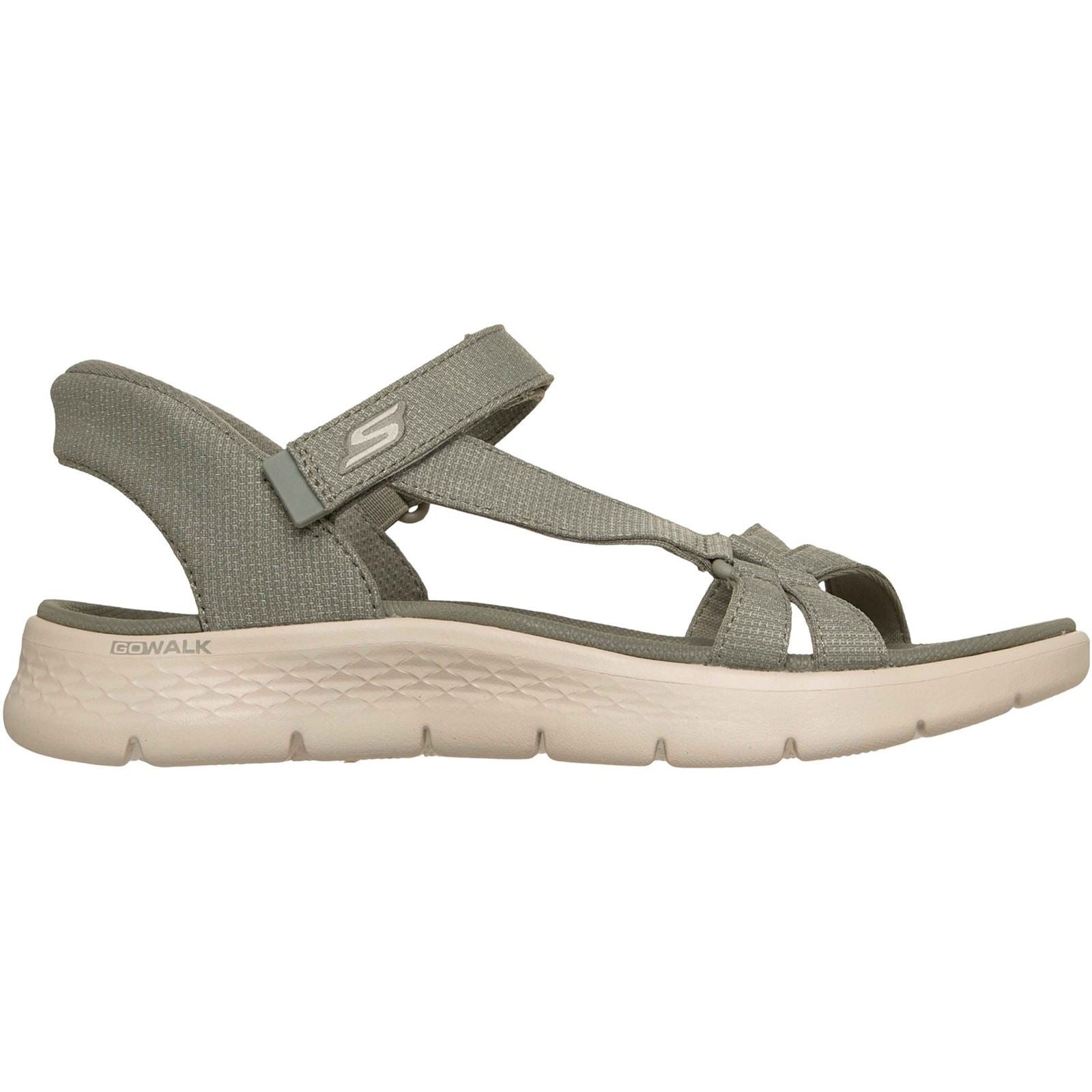 Skechers GO WALK Flex Illuminate Textile Women's Sage Sandals