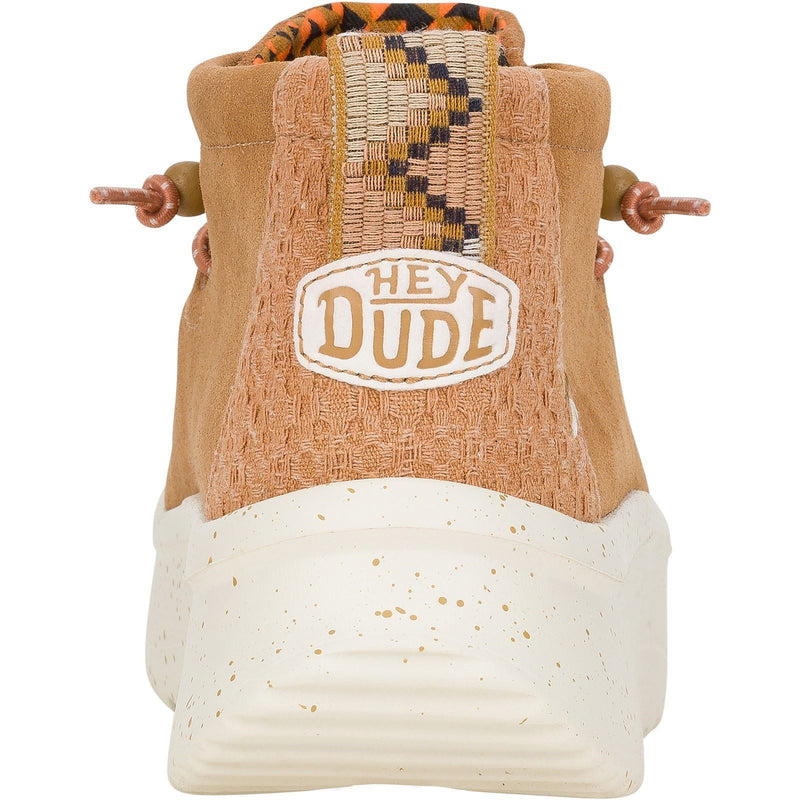 HEYDUDE Wendy Peak Hi Suede Women's Chestnut Boots