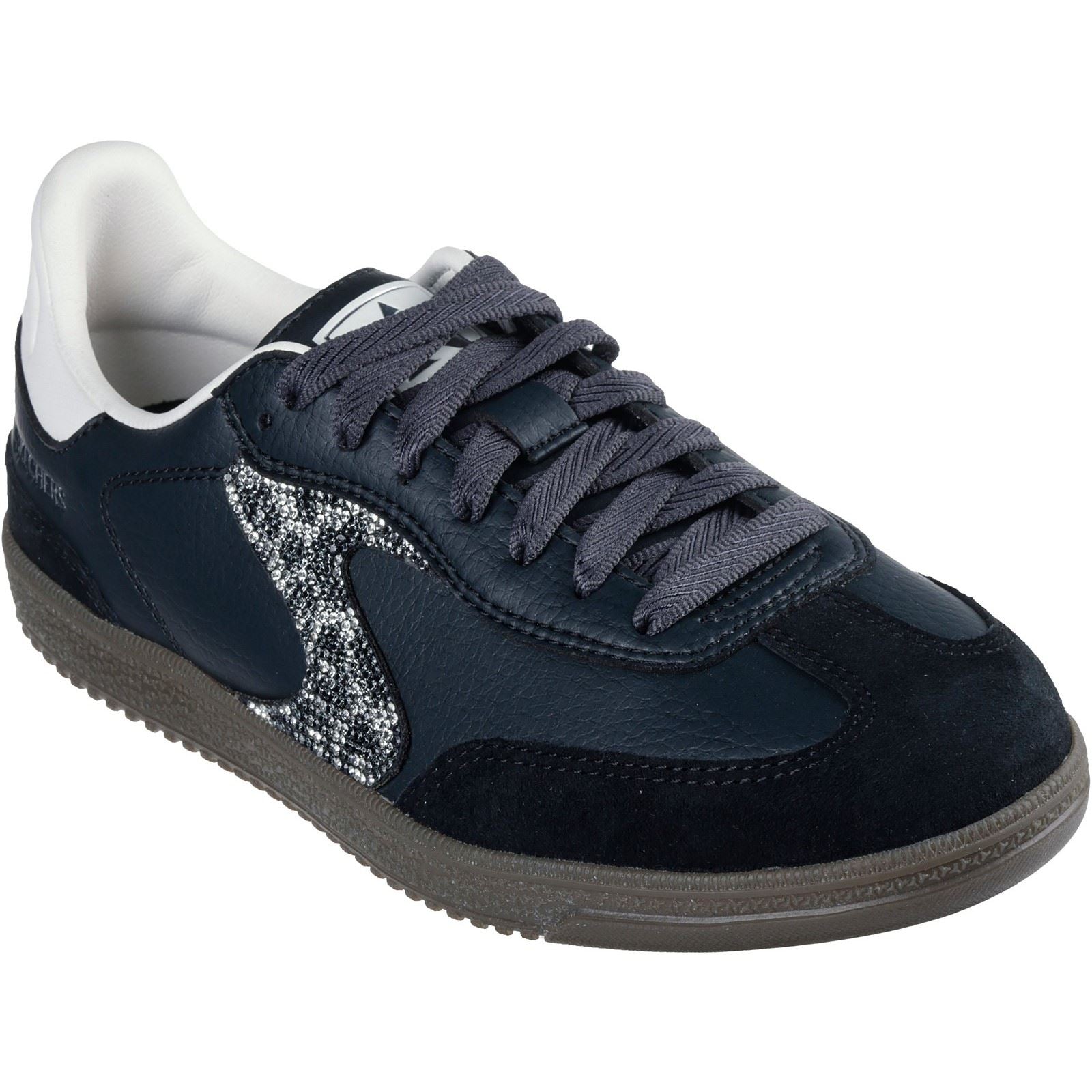 Skechers Hotshot Shimmering Spots Women's Black/White Trainers