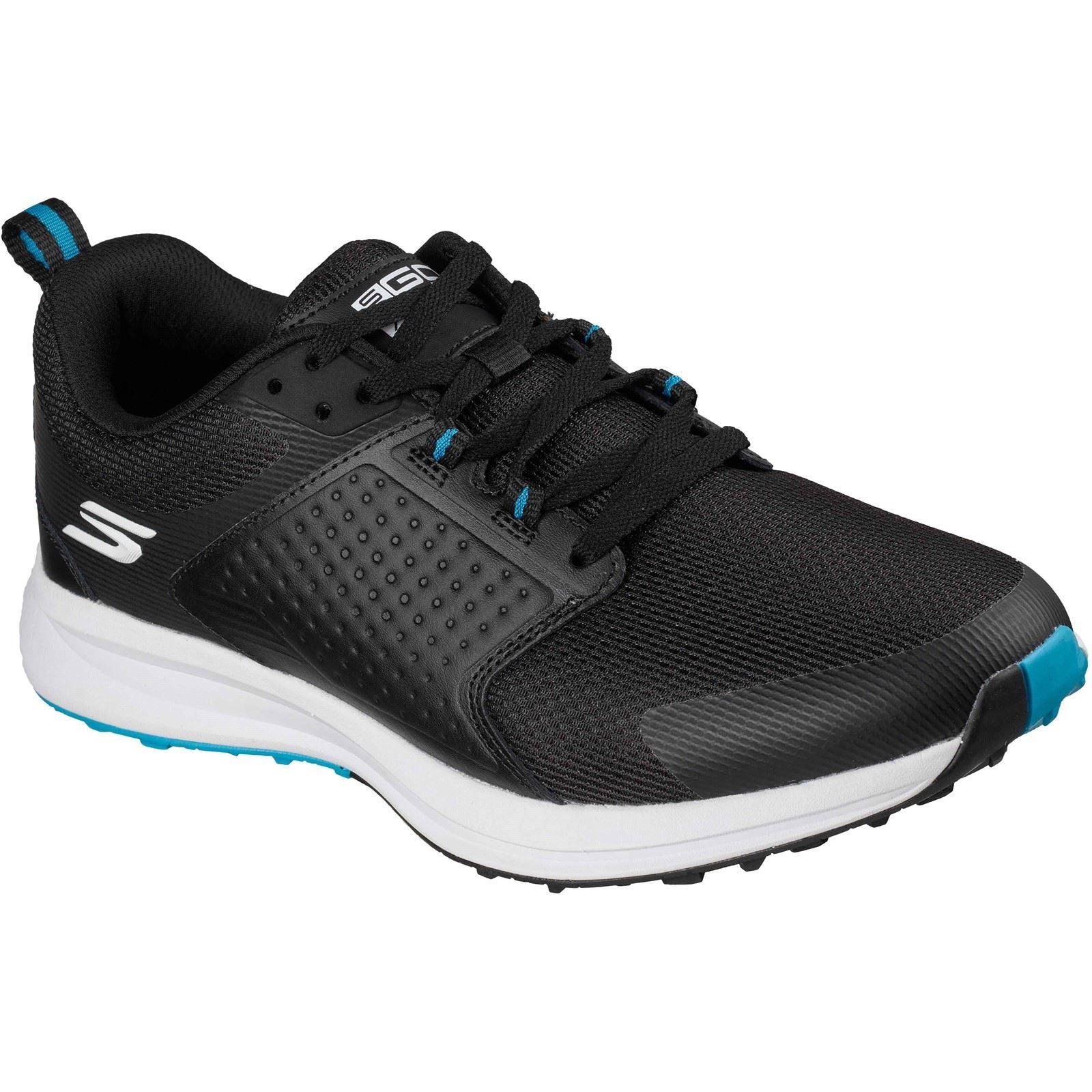 Skechers GO GOLF Quest Leather Men's Black Golf Shoes