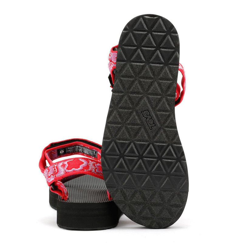Teva Midform Universal Women's Pink/Purple Floral Sandals