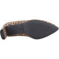 Hush Puppies Olivia Suede Women's Leopard Round Court Shoes