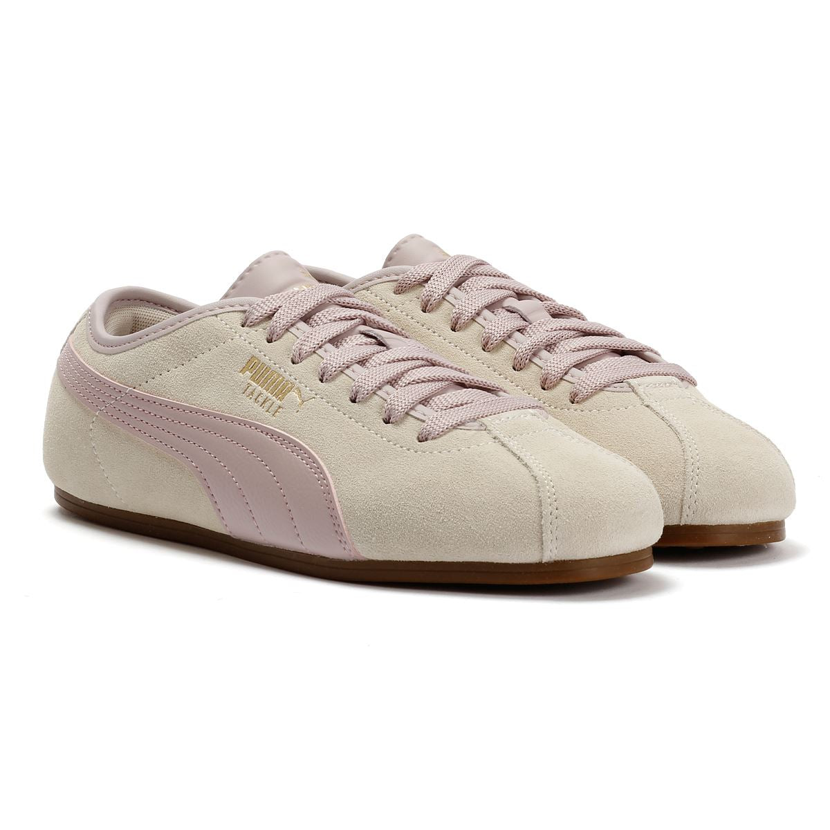 Puma Tackle Suede Women's Silver Fog/Misty Pink Trainers