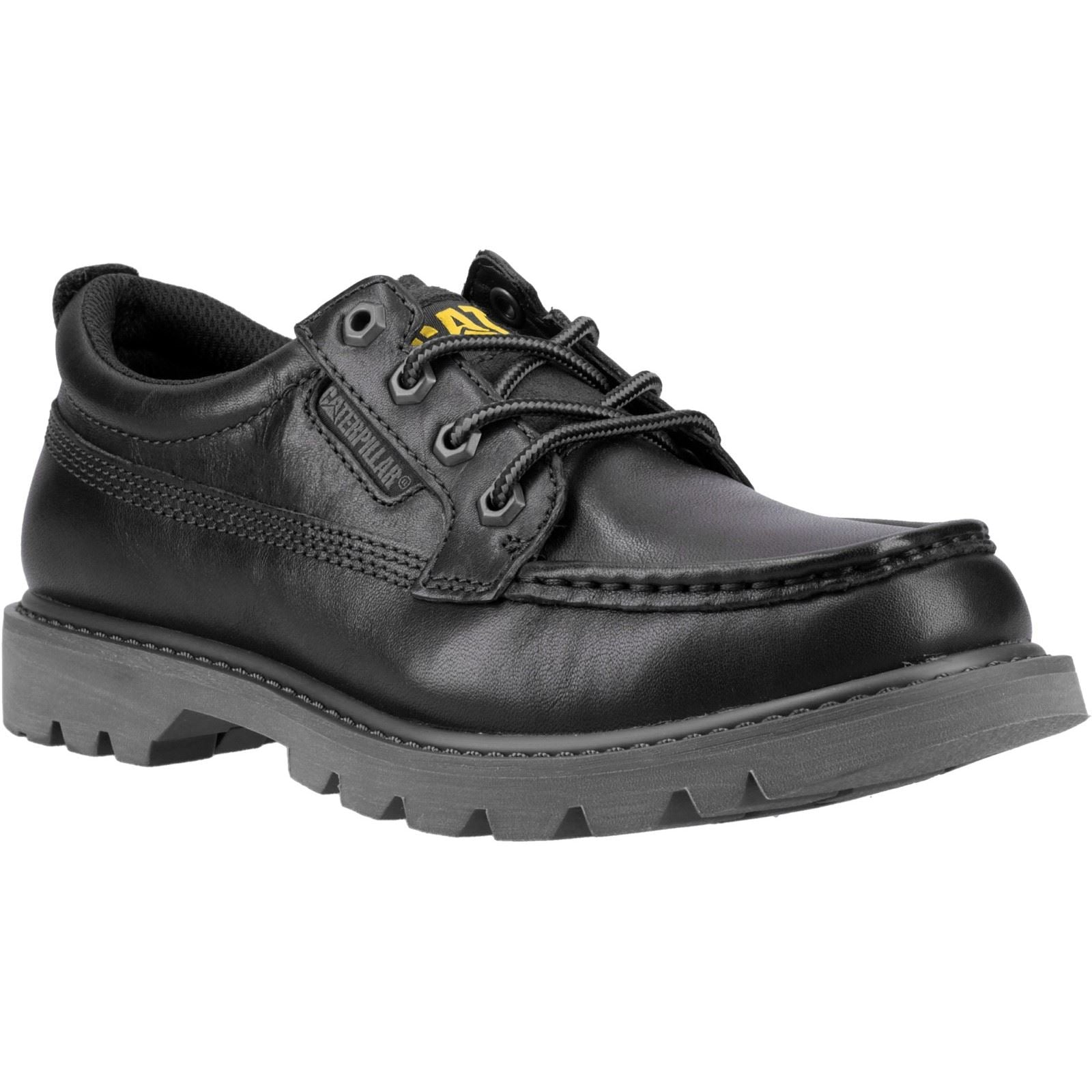 Caterpillar Colorado Moc Toe Low Leather Men's Black Lace-Up Shoes