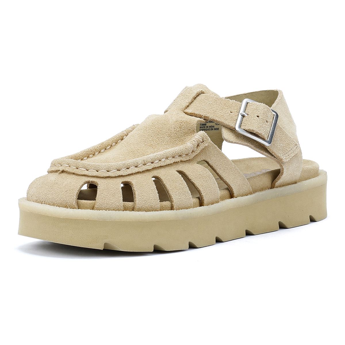 Clarks Originals Meadow Buckle Suede Women's Maple Sandals