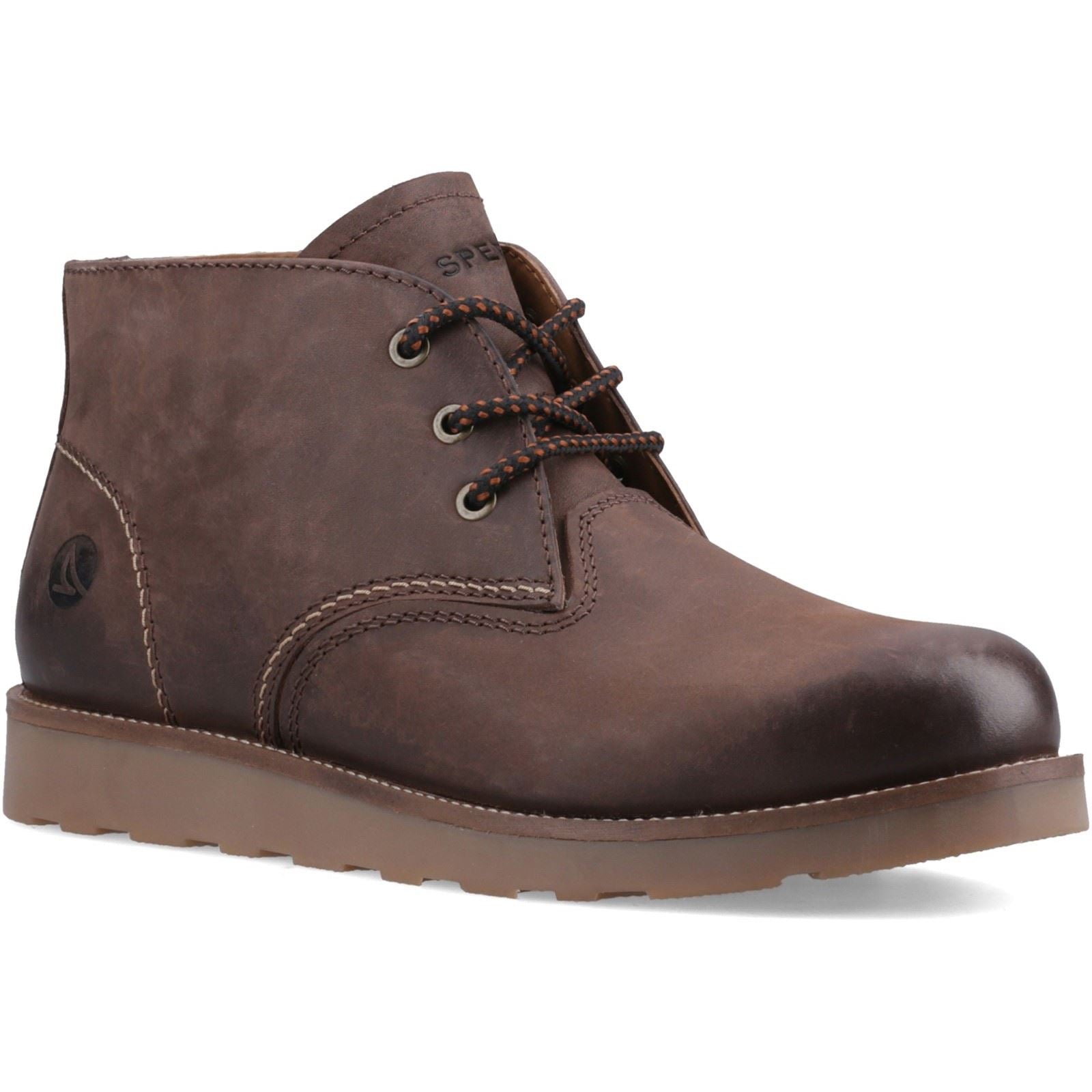 Sperry Portland Leather Men's Brown Ankle Boots
