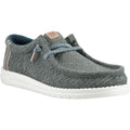 HEYDUDE Wally Jute Jute Men's Sea Green Moccasins Shoes