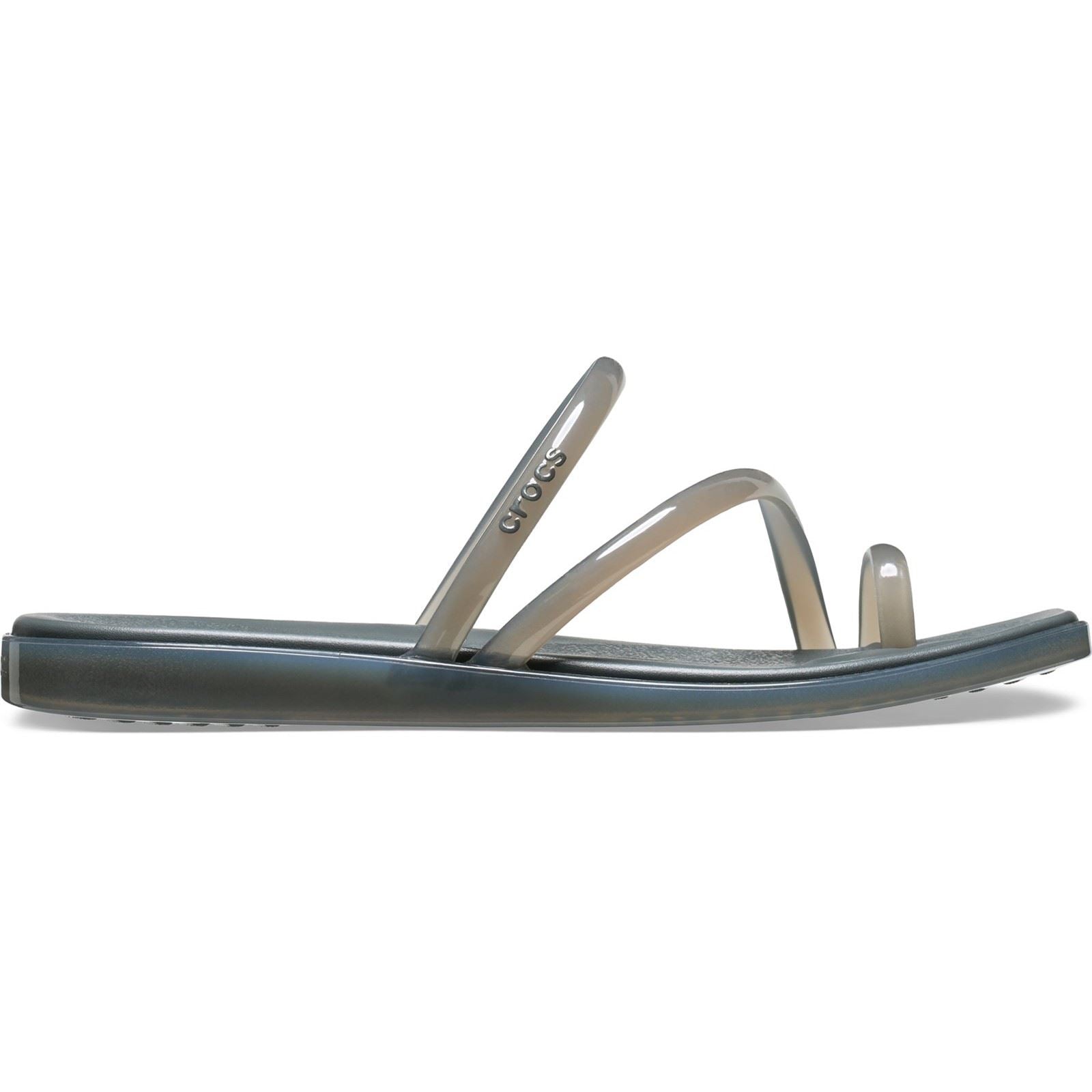 Crocs Miami Jely Toe Loop EVA Women's Carbon Sandals