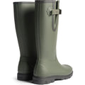 Hunter Field Downpour Adjustable Boot Rubber Men's Dark Olive/Black Wellington Boots