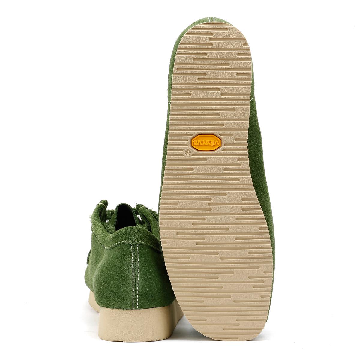 Clarks Originals Wallabee Day Suede Men's Green Shoes