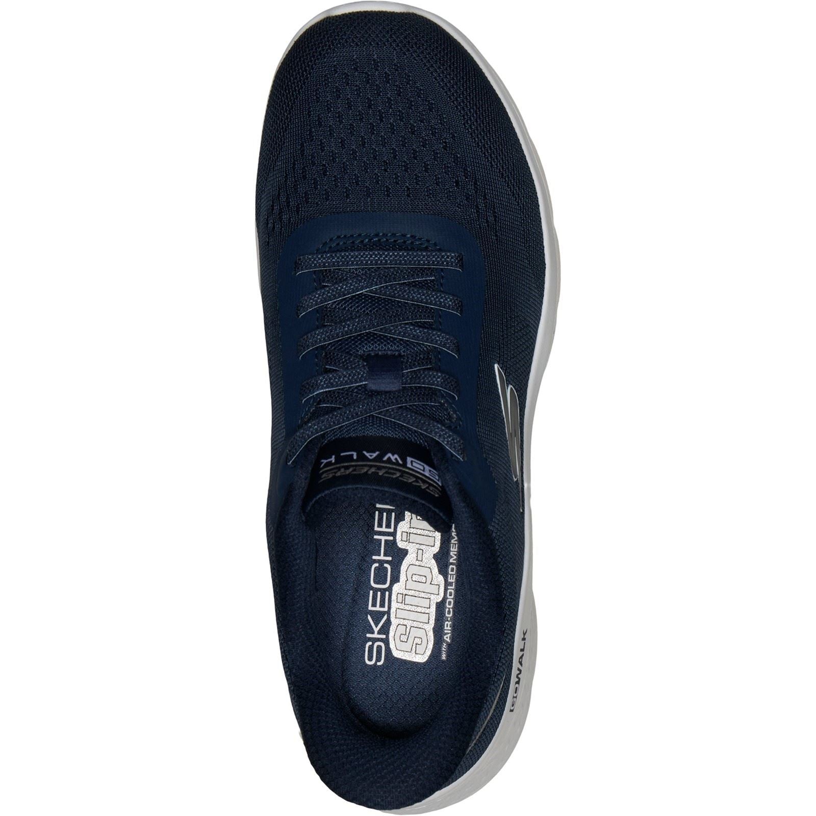 Skechers GO WALK Flex Azriel Textile Women's Navy Textile/Navy Trim Trainers