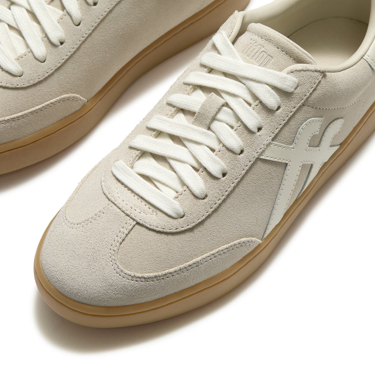 Fitflop The Dash T-Toe Suede Women's Hazy Taupe/Cream Trainers