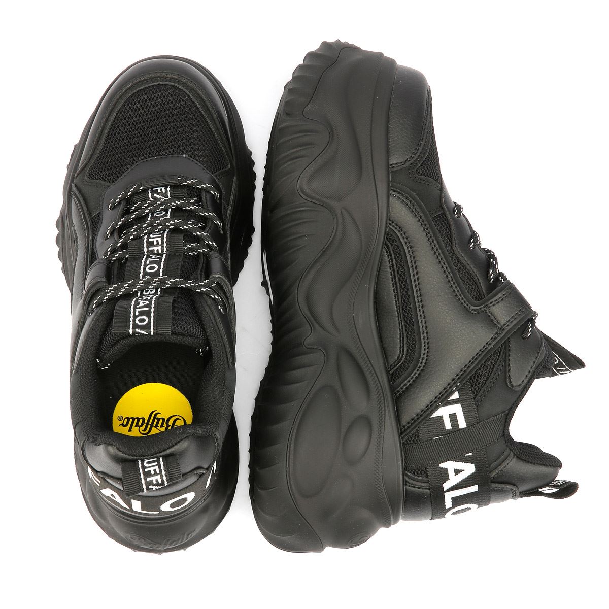 Buffalo Blader Matcha Women's Black Trainers