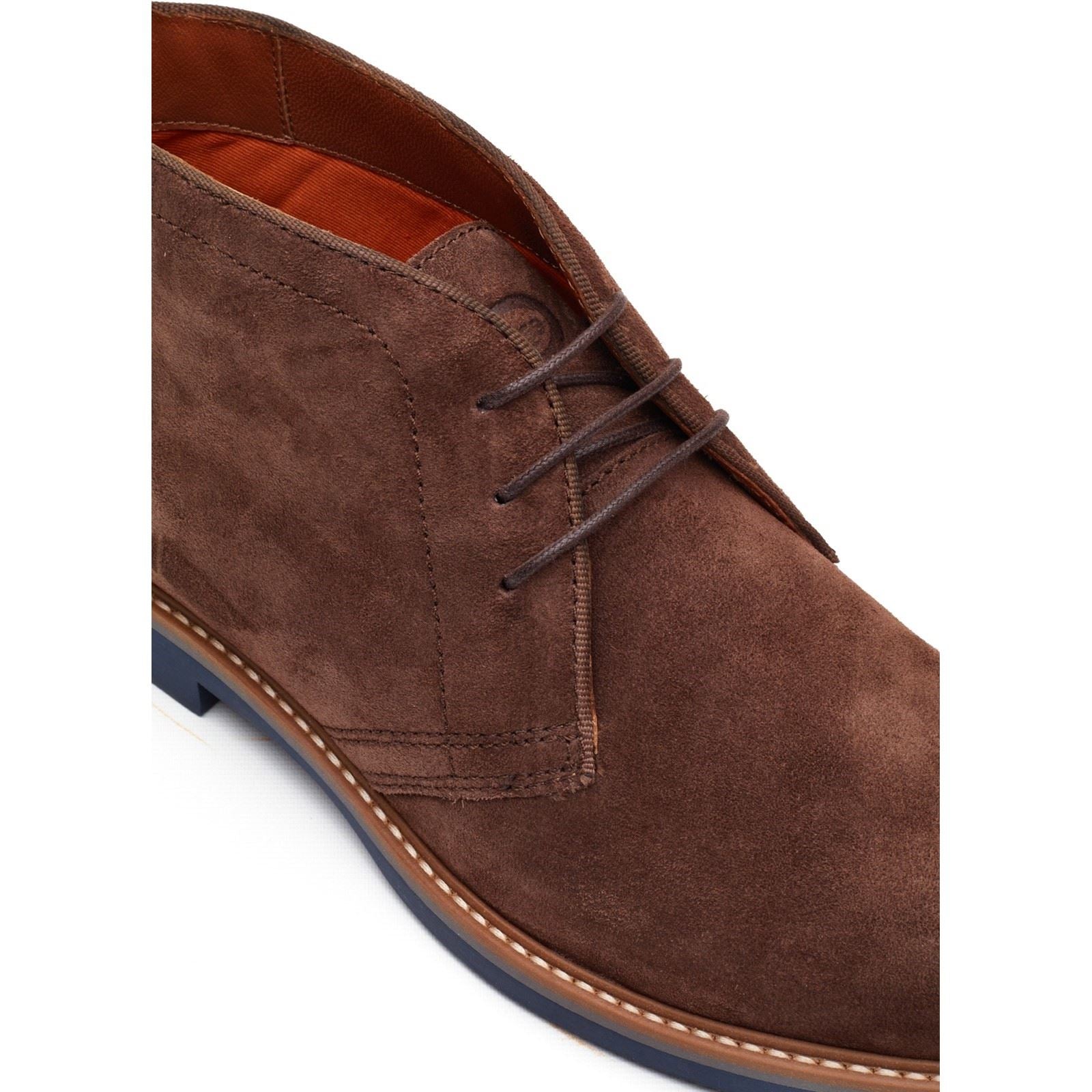 Base London Carlton Chukka Leather Men's Brown Boots