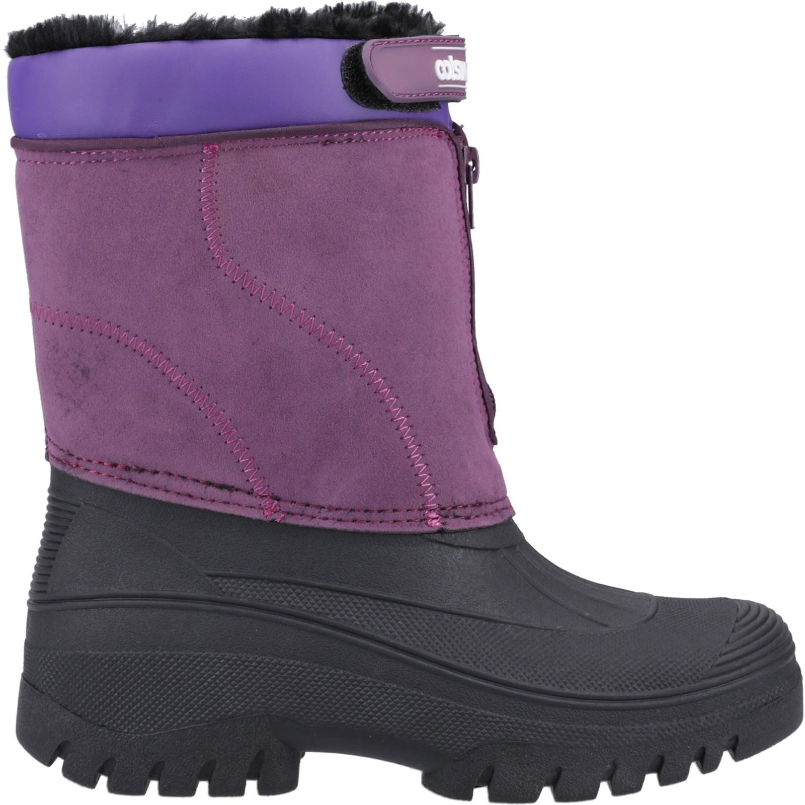 Cotswold Venture Synthetic Purple Wellington Boots