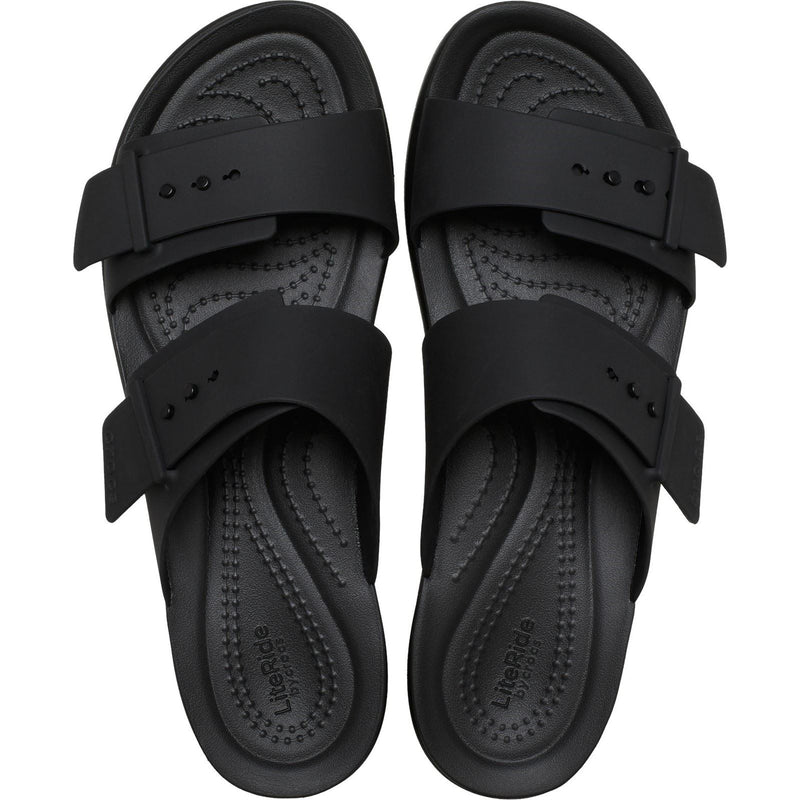 Crocs Brooklyn Buckle Women's Black Sandals