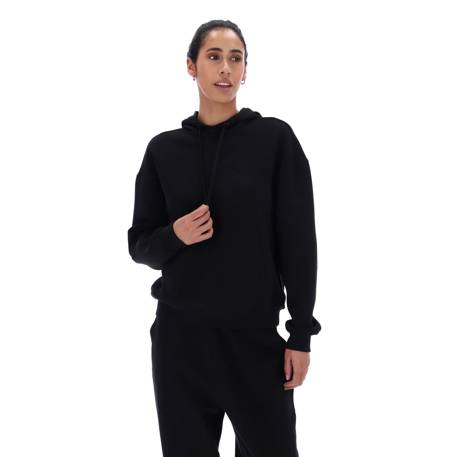 Ted Baker HEIDI TBWHSS2632 Polyester Women's Black Hooded Sweatshirt