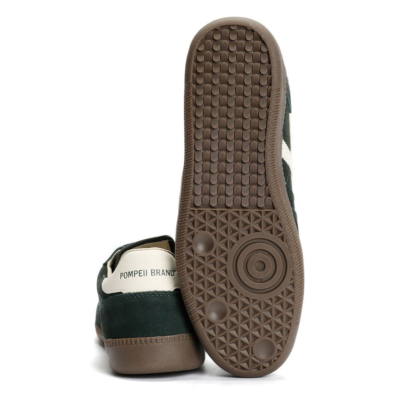 Pompeii Elan Sala Suede Men's Forest/Ecru Trainers