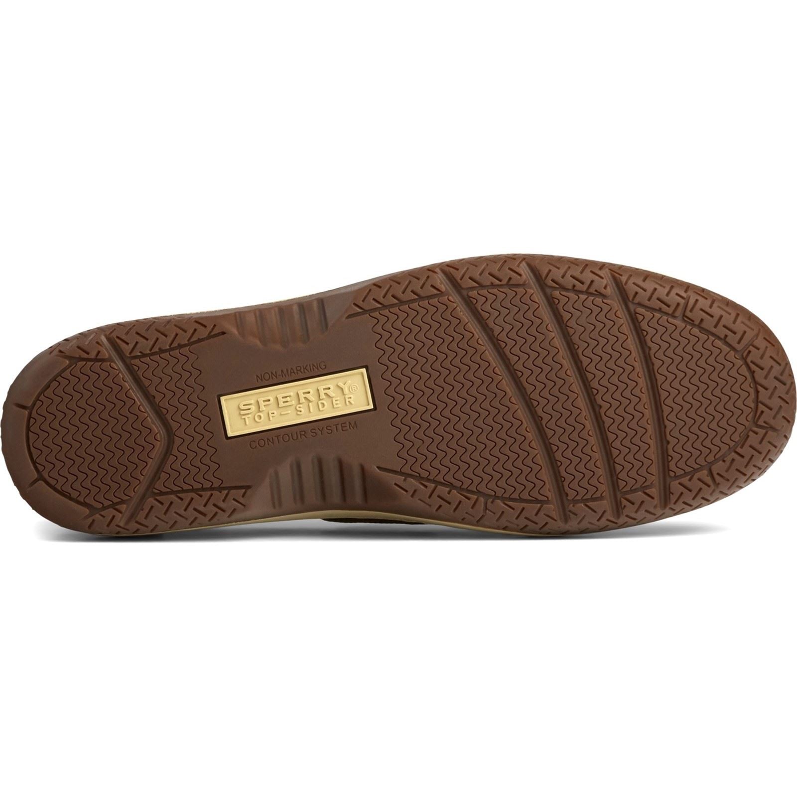 Sperry Billfish 3 Eye Leather Men's Tan Boat Shoes