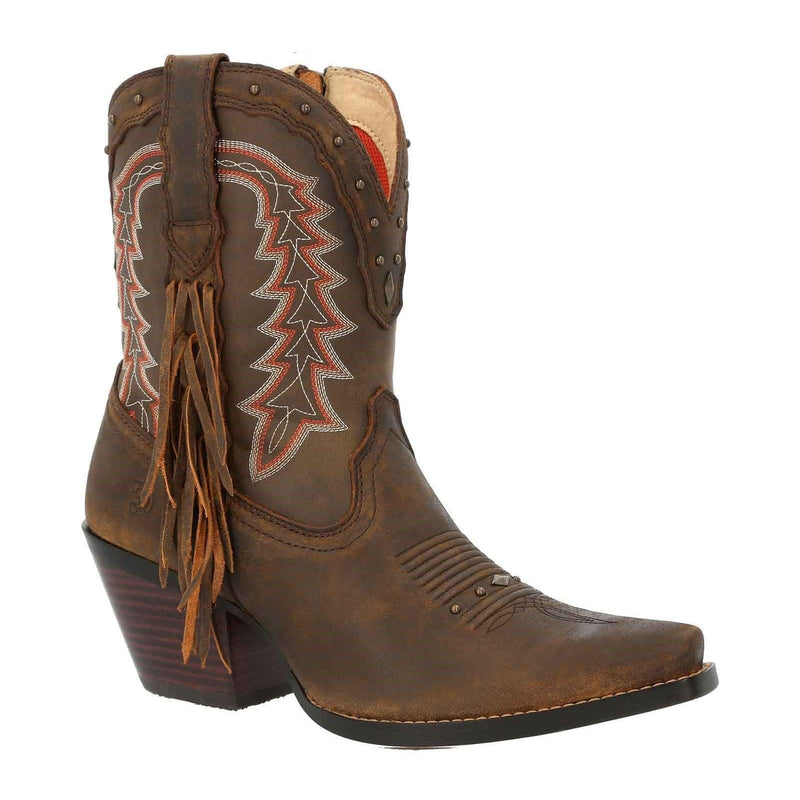 Durango Crush Leather Women's Pecan Boots