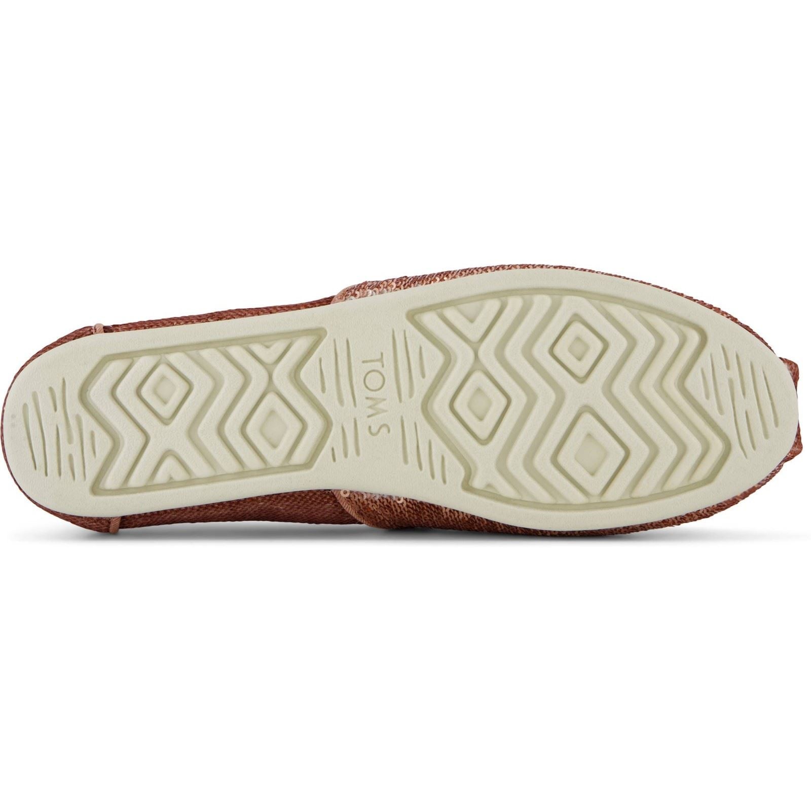 TOMS Alpargata Sequins Textile Women's Rose Espadrilles