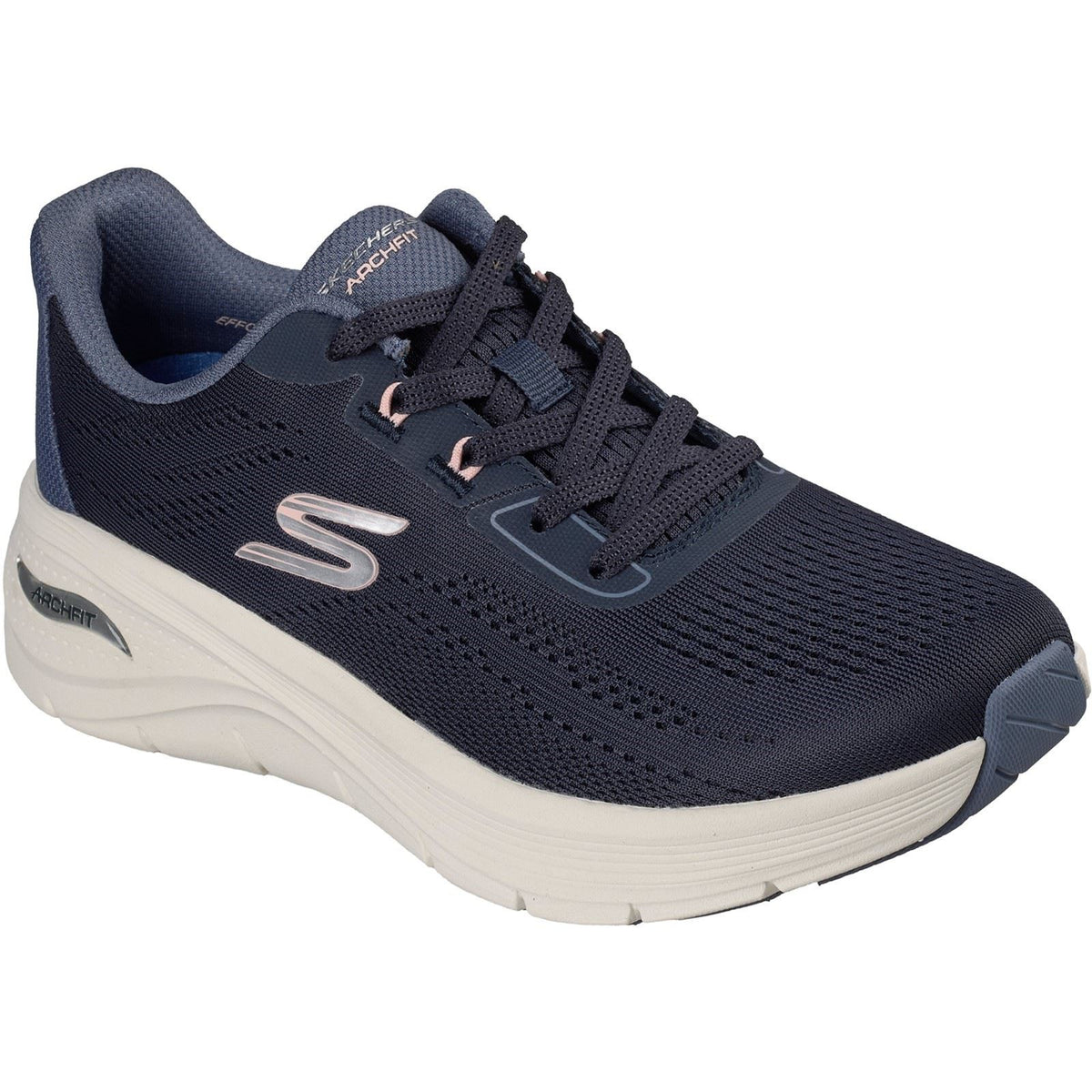 Skechers Arch Fit 3.0 Easy Flow Textile Women's Navy Trainers