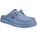 HEYDUDE Wally Slip Canvas 100% Cotton Men's Elemental Blue Slippers