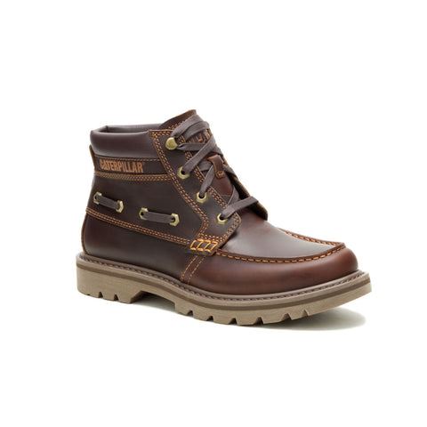 Caterpillar Colorado Boat Mid Leather Men's British Tan Boots