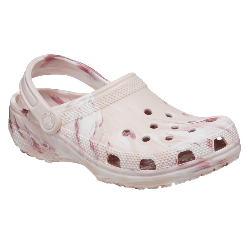 Crocs Classic Marbled Synthetic Quartz Clogs