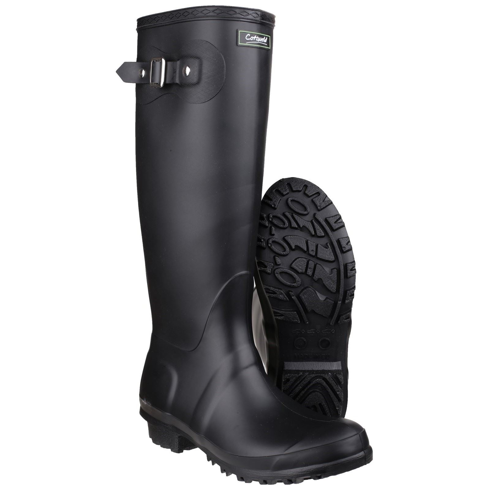Cotswold Sandringham PVC Black Wellington Boots