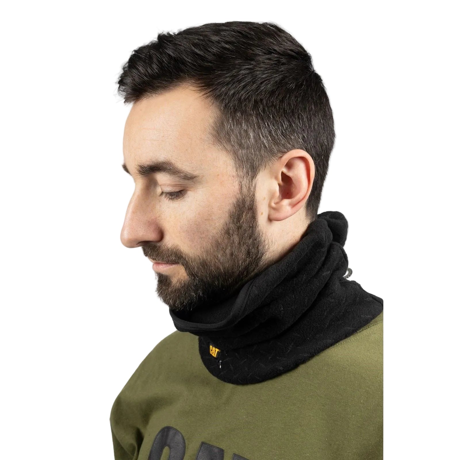 Caterpillar Synthetic Black Neck Warmer