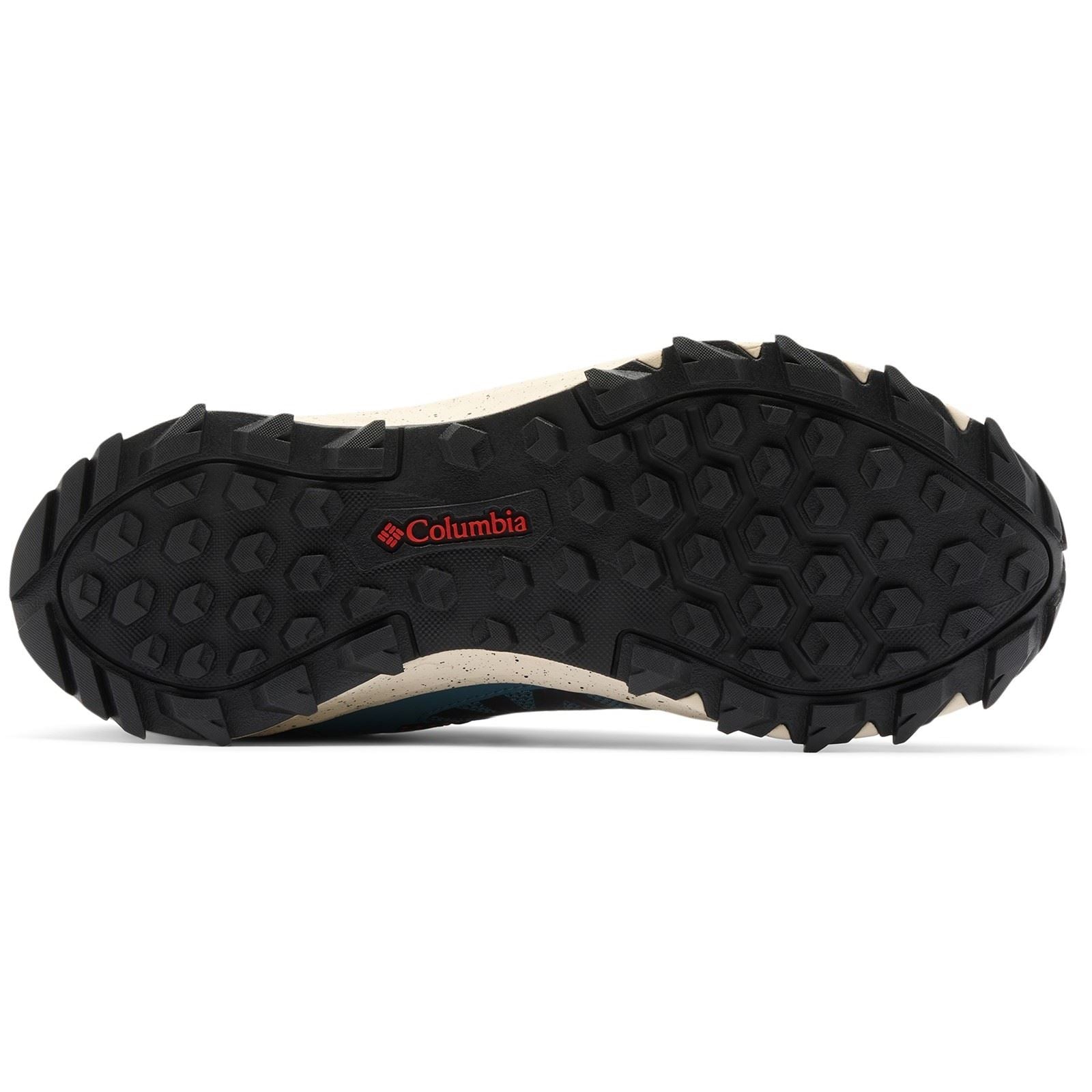 Columbia Peakfreak II Outdry Polyester Men's Everblue/Super Sonic Hiking Shoes