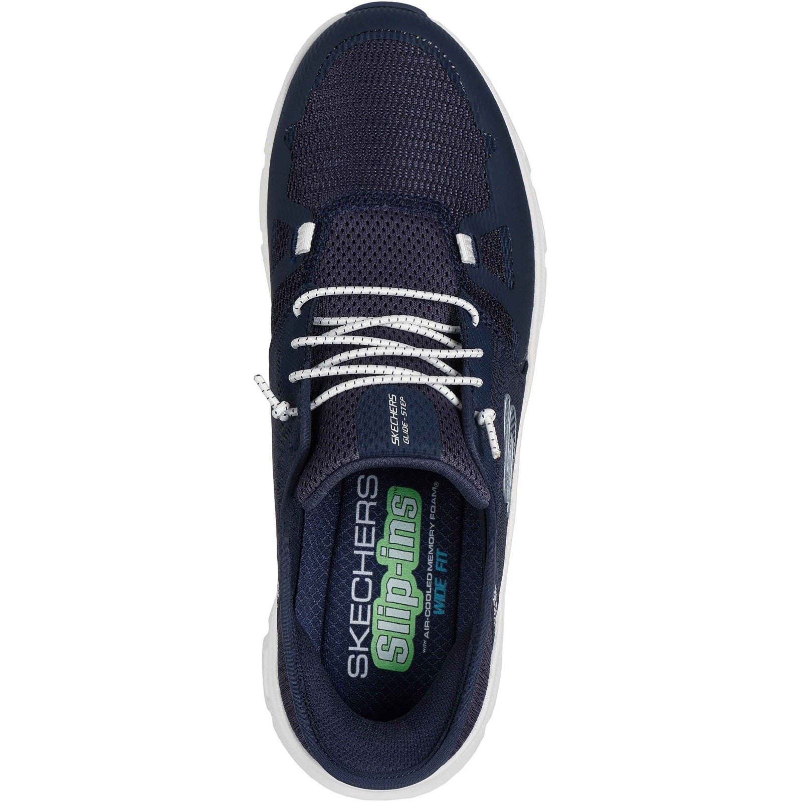 Skechers Glide-Step Pro Polyester Men's Navy Trainers