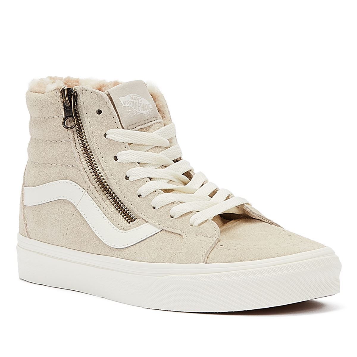 Vans SK8-Hi Side Zip Oak Women's Grey Trainers
