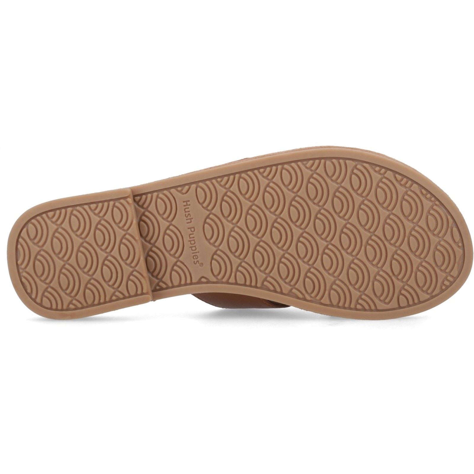 Hush Puppies Azalea Mule Leather Women's Tan Sandals